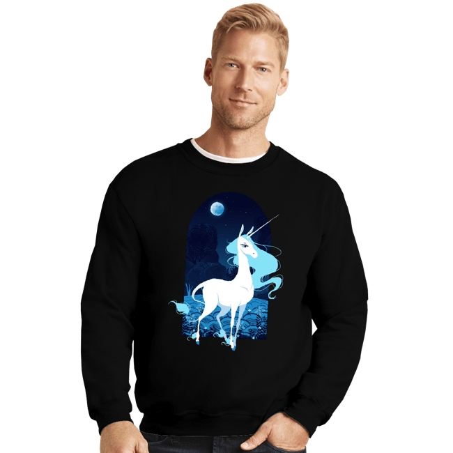 Secret_Shirts Crewneck Sweater, Unisex / Small / Black Last Unicorn Sale