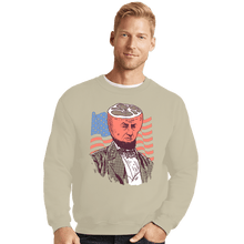 Load image into Gallery viewer, Shirts Crewneck Sweater, Unisex / Small / Sand AbraHAM Lincoln
