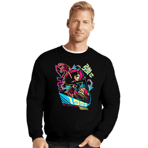 Daily_Deal_Shirts Crewneck Sweater, Unisex / Small / Black No Longer Missing