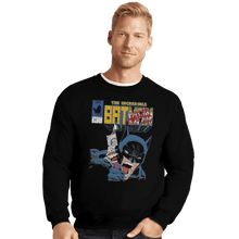 Load image into Gallery viewer, Shirts Crewneck Sweater, Unisex / Small / Black The Incredible Bat
