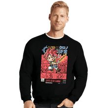 Load image into Gallery viewer, Daily_Deal_Shirts Crewneck Sweater, Unisex / Small / Black Chrono Adventure

