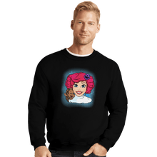 Load image into Gallery viewer, Shirts Crewneck Sweater, Unisex / Small / Black Rebel Under The Sea
