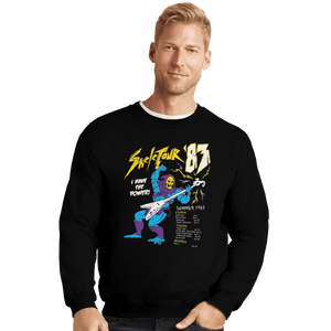 Shirts Crewneck Sweater, Unisex / Small / Black Skeletour 83