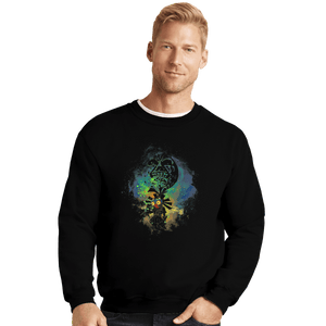Shirts Crewneck Sweater, Unisex / Small / Black Majora's Art