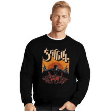 Load image into Gallery viewer, Shirts Crewneck Sweater, Unisex / Small / Black Femto Infestissumam
