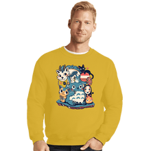 Load image into Gallery viewer, Last_Chance_Shirts Crewneck Sweater, Unisex / Small / Gold Magic Gang
