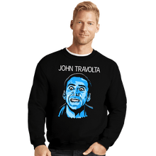 Load image into Gallery viewer, Daily_Deal_Shirts Crewneck Sweater, Unisex / Small / Black John Travolta
