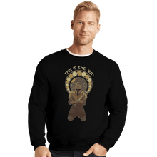 Load image into Gallery viewer, Shirts Crewneck Sweater, Unisex / Small / Black Armorer Nouveau
