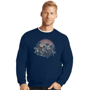 Shirts Crewneck Sweater, Unisex / Small / Navy Villains At Break