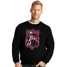 Load image into Gallery viewer, Shirts Crewneck Sweater, Unisex / Small / Black Skull Monster
