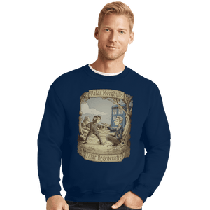 Shirts Crewneck Sweater, Unisex / Small / Navy Valar Regeneratis