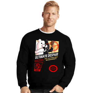 Secret_Shirts Crewneck Sweater, Unisex / Small / Black Whodunnit?