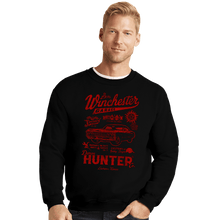 Load image into Gallery viewer, Daily_Deal_Shirts Crewneck Sweater, Unisex / Small / Black Winchester Garage
