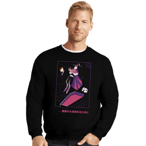 Daily_Deal_Shirts Crewneck Sweater, Unisex / Small / Black Rude Awakening