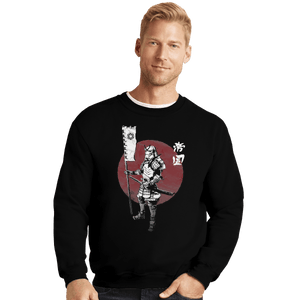 Shirts Crewneck Sweater, Unisex / Small / Black Samurai Empire