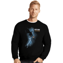Load image into Gallery viewer, Shirts Crewneck Sweater, Unisex / Small / Black The White Wolf Returns
