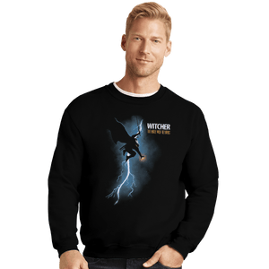 Shirts Crewneck Sweater, Unisex / Small / Black The White Wolf Returns