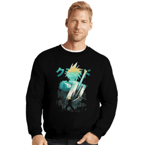 Shirts Crewneck Sweater, Unisex / Small / Black Soldier First Class
