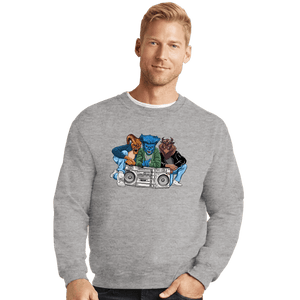Shirts Crewneck Sweater, Unisex / Small / Sports Grey Beastiest Boys