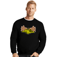 Load image into Gallery viewer, Shirts Crewneck Sweater, Unisex / Small / Black The Strangler
