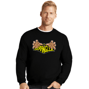 Shirts Crewneck Sweater, Unisex / Small / Black The Strangler