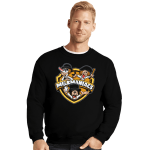 Secret_Shirts Crewneck Sweater, Unisex / Small / Black Milkmaniacs