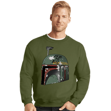 Load image into Gallery viewer, Shirts Crewneck Sweater, Unisex / Small / Military Green Paid To Kill
