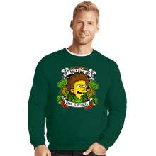 Load image into Gallery viewer, Daily_Deal_Shirts Crewneck Sweater, Unisex / Small / Forest Darn Veggies
