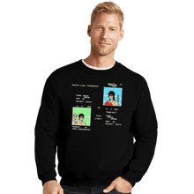 Load image into Gallery viewer, Shirts Crewneck Sweater, Unisex / Small / Black Gazelle Punch Out
