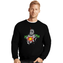 Load image into Gallery viewer, Shirts Crewneck Sweater, Unisex / Small / Black Praise The Sun
