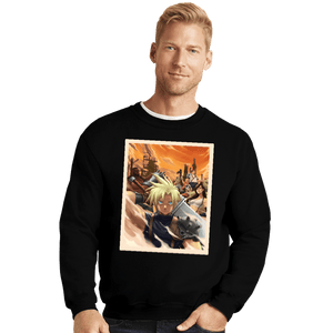 Shirts Crewneck Sweater, Unisex / Small / Black VII Poster