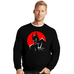 Shirts Crewneck Sweater, Unisex / Small / Black Muffman