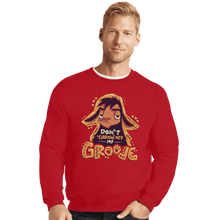 Load image into Gallery viewer, Secret_Shirts Crewneck Sweater, Unisex / Small / Red My Groove Secret Sale

