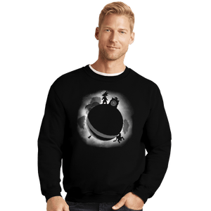 Shirts Crewneck Sweater, Unisex / Small / Black Goku in Limbo