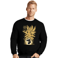 Load image into Gallery viewer, Shirts Crewneck Sweater, Unisex / Small / Black Digital Hope Within
