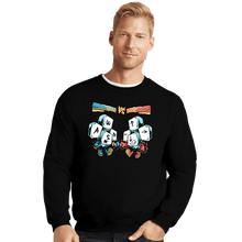 Load image into Gallery viewer, Daily_Deal_Shirts Crewneck Sweater, Unisex / Small / Black Direction Fight

