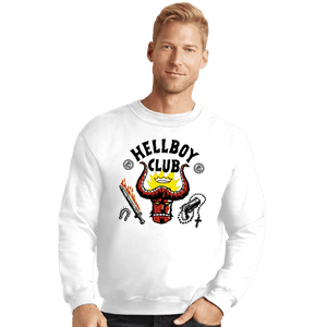 Daily_Deal_Shirts Crewneck Sweater, Unisex / Small / White HB Club