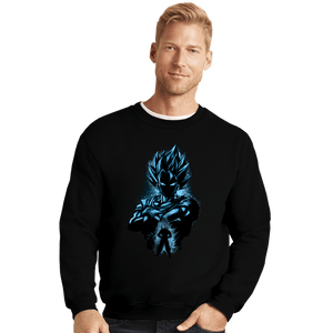 Shirts Crewneck Sweater, Unisex / Small / Black Vegito