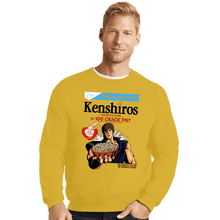 Load image into Gallery viewer, Secret_Shirts Crewneck Sweater, Unisex / Small / Gold Kenshir-o&#39;s
