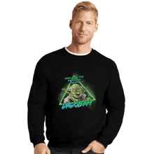 Load image into Gallery viewer, Shirts Crewneck Sweater, Unisex / Small / Black Bless The Rains
