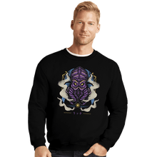 Load image into Gallery viewer, Shirts Crewneck Sweater, Unisex / Small / Black Psionic Aberration
