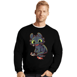 Shirts Crewneck Sweater, Unisex / Small / Black Pls Throw