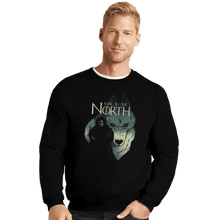 Load image into Gallery viewer, Shirts Crewneck Sweater, Unisex / Small / Black King In The North

