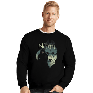 Shirts Crewneck Sweater, Unisex / Small / Black King In The North