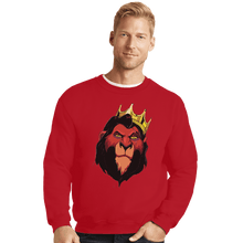 Load image into Gallery viewer, Shirts Crewneck Sweater, Unisex / Small / Red Notorious S.K.R.
