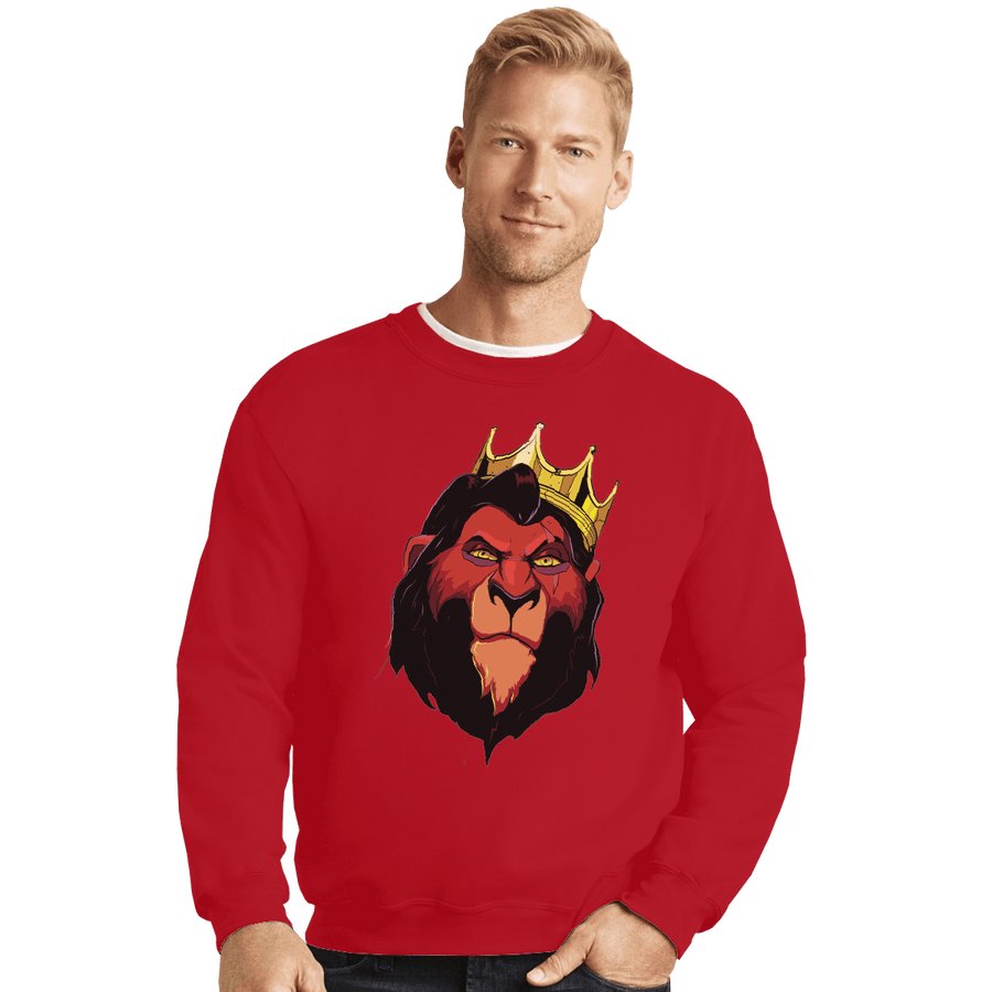 Shirts Crewneck Sweater, Unisex / Small / Red Notorious S.K.R.