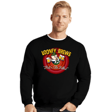 Load image into Gallery viewer, Daily_Deal_Shirts Crewneck Sweater, Unisex / Small / Black That&#39;s Ale Folks
