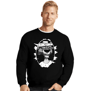 Daily_Deal_Shirts Crewneck Sweater, Unisex / Small / Black A Pox on the Phony King of England!