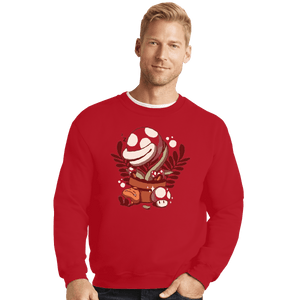 Shirts Crewneck Sweater, Unisex / Small / Red Nap Time