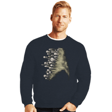 Load image into Gallery viewer, Daily_Deal_Shirts Crewneck Sweater, Unisex / Small / Dark Heather Symbol Of The Federation
